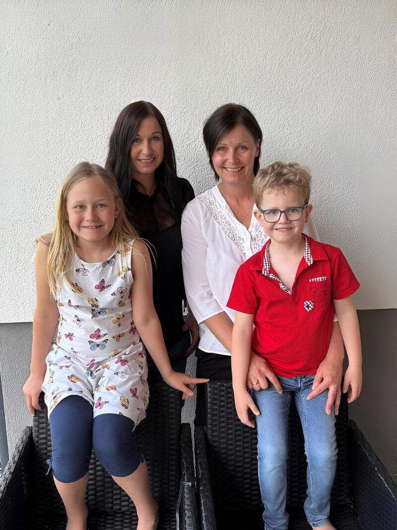 Die Gastgeberinnen Christina und Silvia